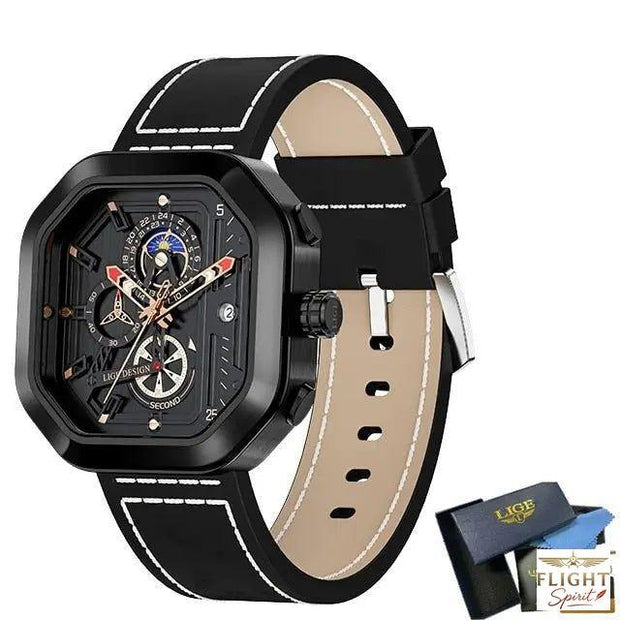 Flieger-Uhrenriemen Buckle Lige