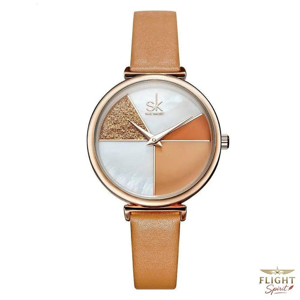 Flieger-Uhren mit Dornschließe für Damen