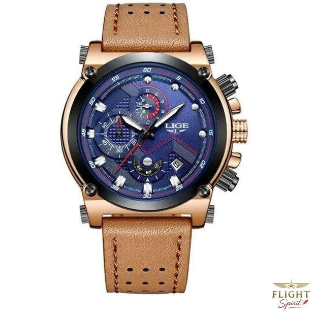 Schweizer Pilotenarmbanduhr