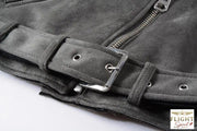 Damen-Fliegerjacke in Grau