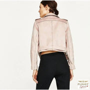Damen Pilotjacke in Rosé