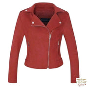 Damen Bomberjacke Bordeaux