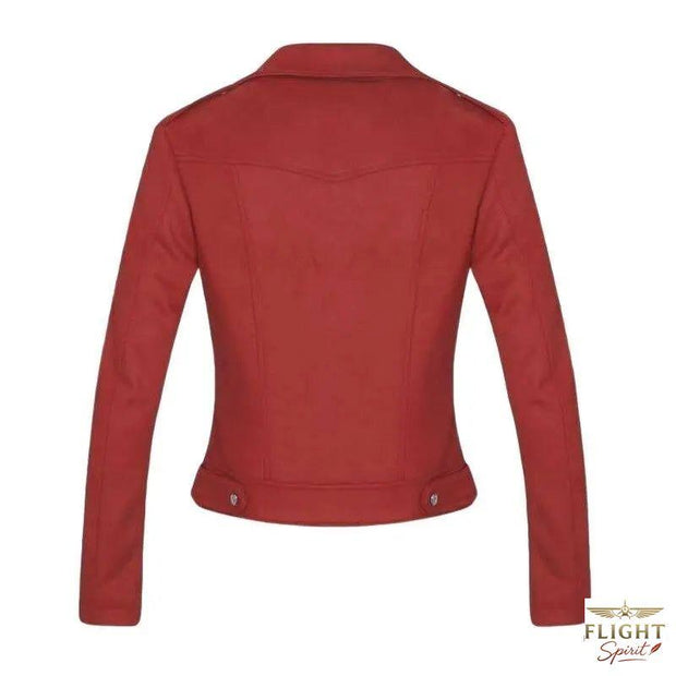 Damen Bomberjacke Bordeaux