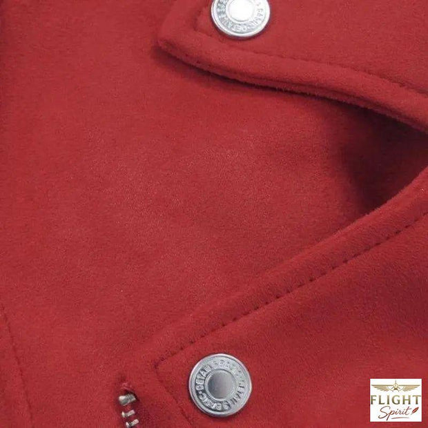 Damen Bomberjacke Bordeaux