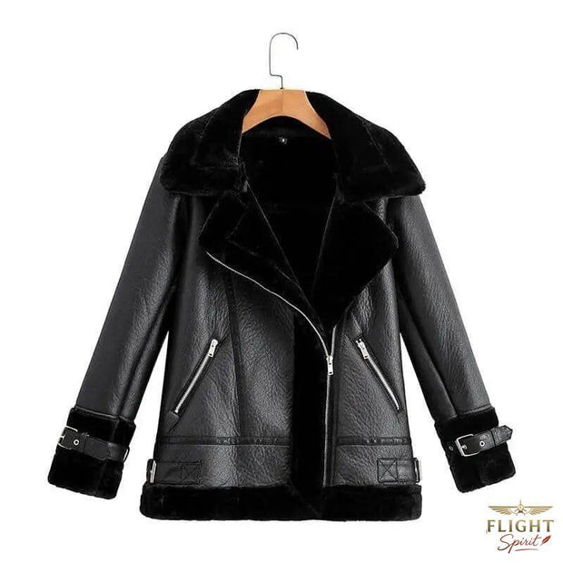 Gefütterte Damenfliegerjacke