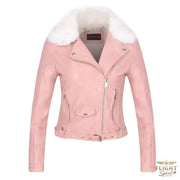 Damen Bomberjacke Rosa
