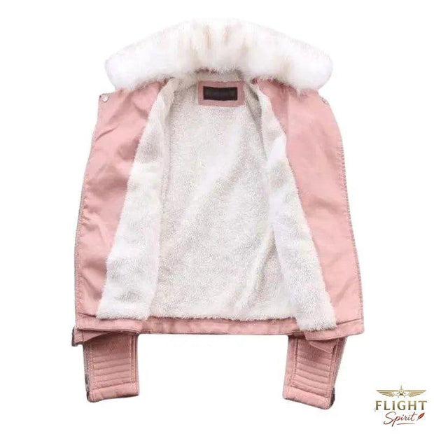 Damen Bomberjacke Rosa